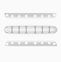 Nouvel Organisateur de Câbles de Bureau Série CR en Silicone, Enrouleur de Câbles Créatif, Support de Prise et Clip de Câble, Lot en Gros