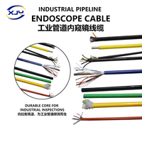 Câble de connexion pour robot inspecteur de canalisations souterraines XJY, diamètre 6 mm, pour caméra d'inspection d'égouts et vidéo de ligne d'égout