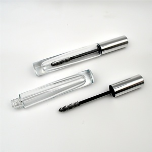 Tubo de Brillo Labial de Vidrio de 10 ml, Botella de Rímel con Cepillo Personalizado, Botella de Suero para Pestañas, Tubo de Rímel de Vidrio de 10 ml - Product Image 1