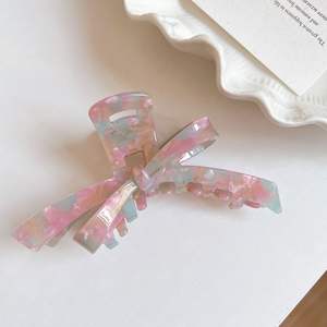 Elegante Pinza de Pelo Grande con Lazo de Acetato, Estilo Francés de Lujo, Antideslizante, para Cabello Grueso, Moda Moderna para Mujer - Product Image 2