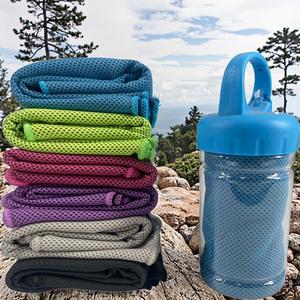 Custom Logo <b>Microfiber</b> Gym Sports Multi-Color Quick Dry With Instant Cold Cool Feeling Ice Cooling <b>Towel</b> - Product Image 2