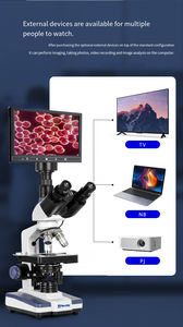 Microscopio de Campo Oscuro Profesional Murzider MSD1012, Analizador de Células Sanguíneas, Prueba de Lípidos en Sangre con Una Sola Gotilla - Product Image 3