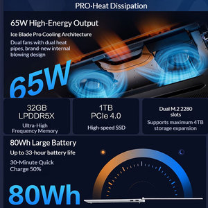Portátil <span class=keywords><strong>Vivobook</strong></span> Pro16 Ultra7 356H Nuevo, 32GB SSD, 1TB, Pantalla OLED de 16 Pulgadas y 2.8K, 12 Núcleos, 120Hz, Windows <span class=keywords><strong>11</strong></span>, Portátil para Juegos - Product Image 2