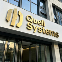 Lettres publicitaires personnalisées en acier inoxydable 3D rétroéclairées par LED avec contrôle par application, étanches IP65 pour la décoration de la maison et des entreprises