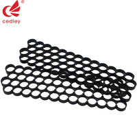 Support de batterie cylindrique en nid d'abeille Cedley 4P13S Li-ion 18650 ABS+PC UL94 V0 ignifuge, accessoire d'espacement