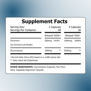 OEM ODM Appetite Suppressant Capsules Dietary <b>Supplement</b> Supports Weight Management with Glucomannan Boosts Metabolism - Product Image 2