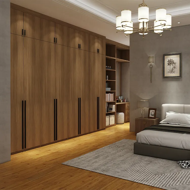 Soyunma tablo tasarımı ile kore köşe yatak odası gardırop modüler Almira gardırop