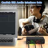 Interfaz de Mezclador XLR SSL, Tarjeta de Sonido USB para Estudio de Audio, Paquete de 192k OEM iOS DAW, Interfaz de Audio USB para Estudio de Grabación
