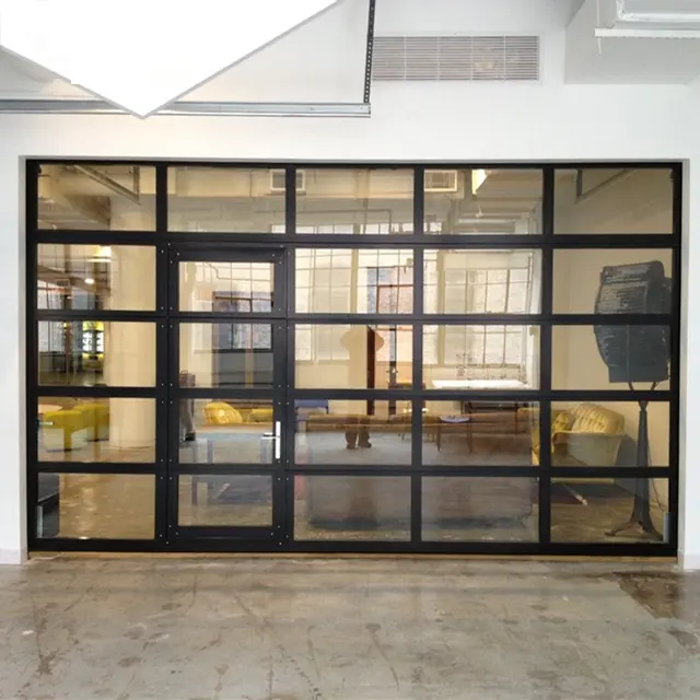 Global favorite glass garage door, made in China in modern style