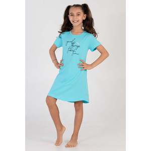 Vestido de Verano para Niña, Manga Corta, Corte Ovalado, Diseño sin Espalda, Cuello Largo, de 3 a 9 Años - Product Image 4