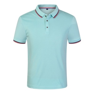 Camisa de Golf de Algodón de Alta Calidad para Hombre, Cuello Clásico Personalizado, Manga Corta, Holgada, Transpirable, Bordada, Publicitaria, de Verano - Product Image 6