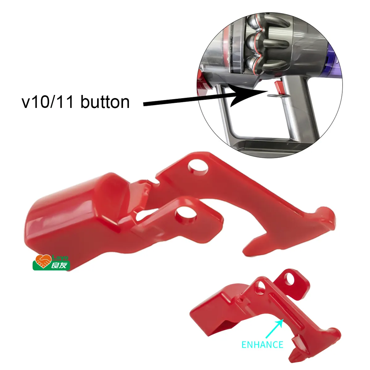 Customized Vacuum Cleaner Accessories Switch Button For Dysons SV12 V10 SV14 V11 ABS Start Power Switch Button Key Vacuum Parts
