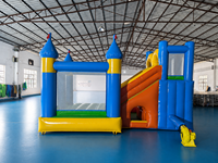 Toboggan gonflable JIALE JL-3081 - Matériel PVC - Thème animaux et dinosaures géants - Capacité 100-500 kg - Pour les centres de jeux pour enfants