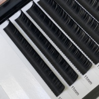 Plateaux de cils en gros végétalien 0.07 d curl mat extensions de cils