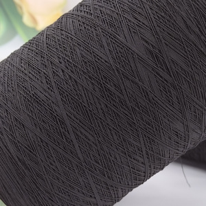 Fil élastique en spandex recouvert, fil de caoutchouc pour la couture et le tricot, fil à âme torsadée, haute élasticité, fil à coudre teint, haute ténacité - Product Image 5