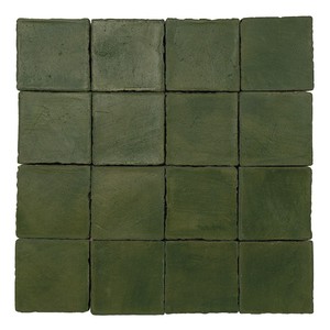 Piastrelle in ceramica Chroma Bottle Green 10x10 per uso interno ed esterno - Product Image 1