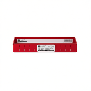 Rac1 Tool <b>Storage</b> Tray 5003 Red Metal Organizer For <b>Workshop</b> Cabinet Use - Product Image 2
