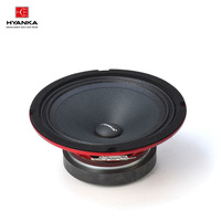 Haut-parleur de voiture OEM MF6508-80 6,5 pouces, haut-parleur de milieu de gamme en ferrite 6,5 pouces, haut-parleur de voiture en fer 4 ohms, haut-parleur de voiture pleine gamme 80W RMS