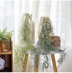 Venta al por Mayor de Plantas Artificiales Colgantes, <span class=keywords><strong>Musgo</strong></span> <span class=keywords><strong>Español</strong></span>, Enredadera Artificial, Decoración de Pared y Techo para el Hogar, Bodas y Fiestas - Product Image 2