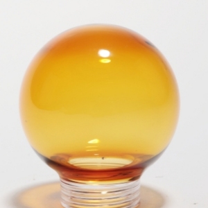 Handmade màu hổ phách G9 Chủ Đề Bóng đèn bảng ánh sáng bóng râm độc đáo Borosilicate 3.3 thủy tinh của Trung Quốc nhà sản xuất cho trang trí nội thất - Product Image 3