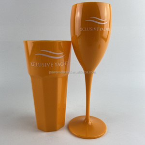 Flûte <span class=keywords><strong>à</strong></span> <span class=keywords><strong>champagne</strong></span> en plastique Orange Label pour mariage, anniversaire, événement, fête - Product Image 3