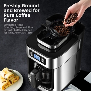 Cafetera Espresso Inteligente Totalmente Automática LEXIA, Acero Inoxidable, Bomba de 20 Bares, Preparación Rápida, Autolimpieza, Ideal para Hoteles y Exteriores - Product Image 4