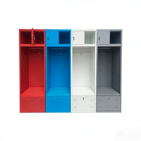 LAKSHYO Nouvelle Arrivée Armoire de Rangement Métallique pour Vestiaire en Acier Laminé à Froid, pour Vêtements de Sport et Matériel de Football