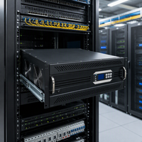 Nouvel onduleur de rack 19 pouces 48 VDC 230 VAC 1600 W 2 kVA monophasé pour télécommunications SCADA