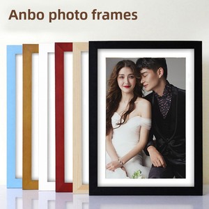 Cornice Portafoto Semplice in Legno Artificiale, Ornamenti all'Ingrosso, Cornice Rettangolare <span class=keywords><strong>da</strong></span> Tavolo o <span class=keywords><strong>da</strong></span> Parete - Product Image 1