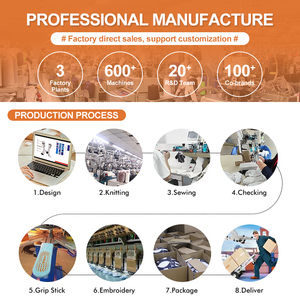 ถุงเท้าโยคะบัลเลต์ผ้าฝ้ายคอตตอนแบบสั้นสีขาวกันลื่นสำหรับผู้หญิง รุ่น Glacier 2026 แบบสั่งทำพิเศษ - Product Image 6