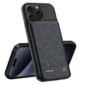 แบตเตอรี่สำรองไร้สายสำหรับ <span class=keywords><strong>iPhone</strong></span> 15/14/13 <span class=keywords><strong>Mini</strong></span>/<span class=keywords><strong>12</strong></span> Pro แบบพกพาพร้อมคลิปหนีบด้านหลัง - Product Image 1