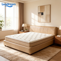 Hochwertige Hotel-Kühlbettmatratze Doppel-, King- und Queen-Size mit Memory-Taschenfederkern und Gel-Memory-Schaum für Schlafzimmer