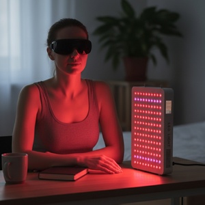 Panneau de luminothérapie rouge corps entier et visage, 7 longueurs d'onde (630nm, 660nm, 810nm, 850nm, 1060nm), écran tactile, prise US, pour la maison, la gym et la beauté - Product Image 6