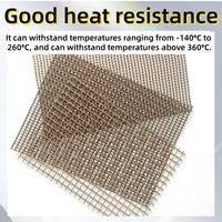 Xurui Hoge Temperatuur 260 Glasvezel PTFE Vierkante Mesh Filter Transportband Anti-Corrosie Droogmachine Warmtekrimptunnel