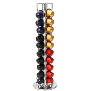 Hotean support <span class=keywords><strong>Nespresso</strong></span> Vertuo dosettes de café porte-<span class=keywords><strong>capsule</strong></span> organisateur de station de café avec utilisation en métal bureau à domicile Logo personnalisé - Product Image 1