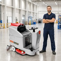 DIKE 90-660BT : Nouveau camionnette de nettoyage avec réservoir d'eau propre de 90 L et réservoir de récupération des eaux usées de 100 L – Réduit les ajouts répétés d'eau et les temps de vidage des eaux usées