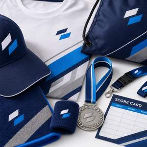 Kit Deportivo Personalizado para Empleados, Paquete de Bienestar Corporativo OEM ODM con Camiseta y Medalla - Product Image 3