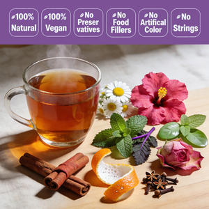 Thé biologique 100% naturel à la menthe poivrée et à la <span class=keywords><strong>camomille</strong></span>, marque privée OEM, pour le confort digestif et la relaxation - Product Image 3
