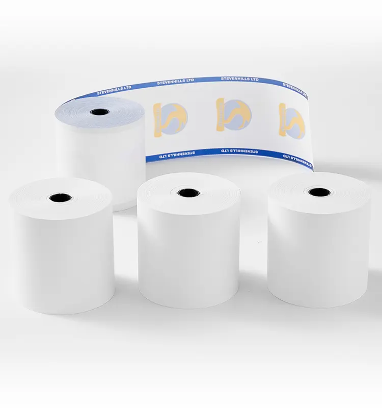 Rolos De Papel De Recibo Térmico 80x80 Rolls De Papel De Impressora Térmica Em Branco Rolos