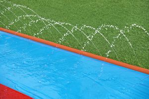 Bestway 52478 H2OGO! 4.88 m Tsunami Splash Ramp Double <strong>Water</strong> <strong>Slide</strong> - Product Image 3