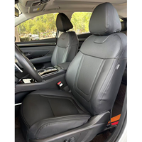 Housses de siège personnalisées pour voiture, 2 rangées, 5 places, cuir premium pour Hyundai Tucson 2021 2022 2023 2024 2025 2026, entièrement couvrantes