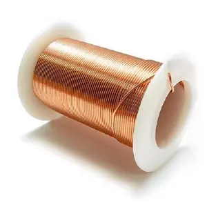 Alambre de cobre puro súper delgado no chatarra 0,3mm 0,5mm 99.99% cable eléctrico desnudo