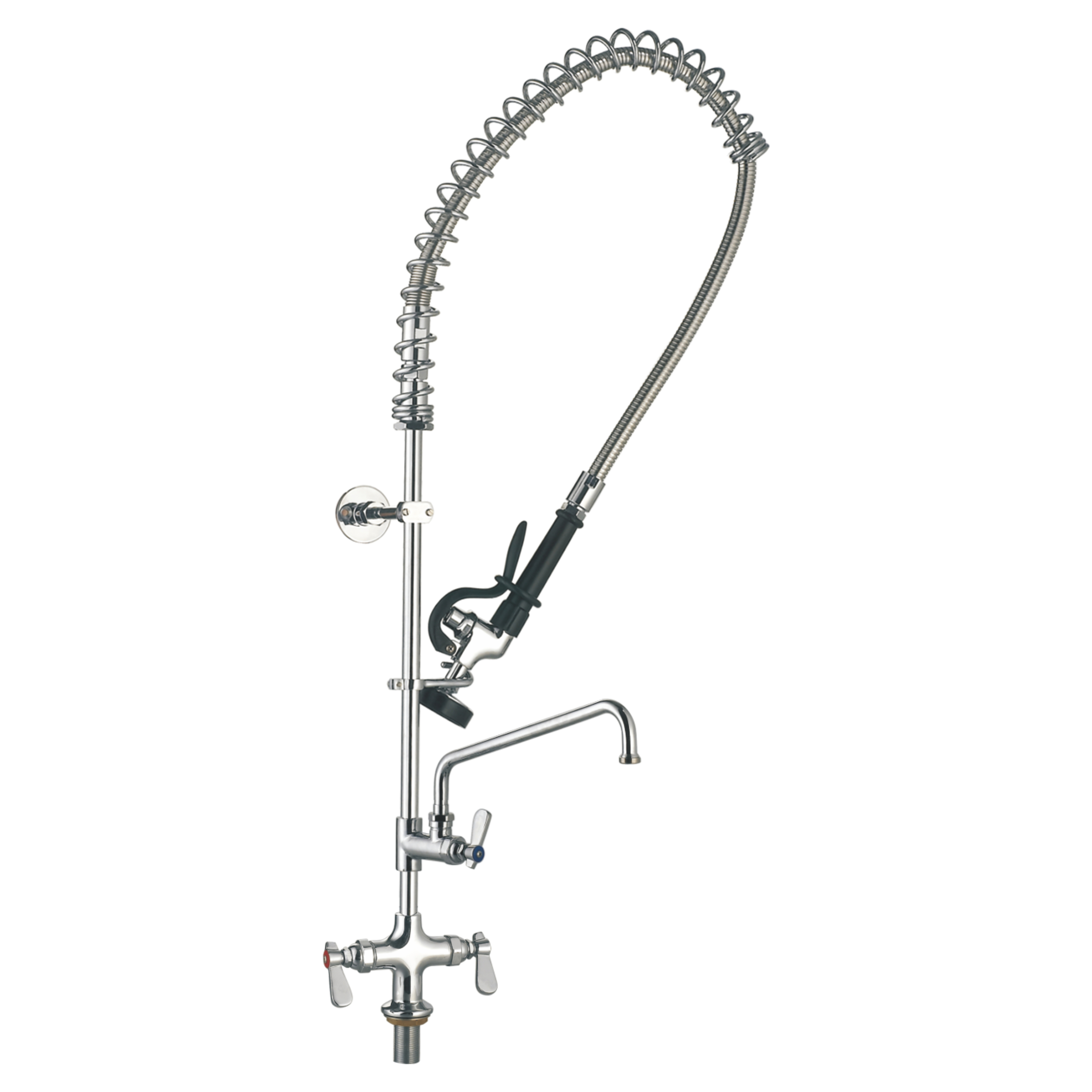 Популярный Заводской дизайн, коммерческий блок предварительного ополаскивания для отеля, кухни, устанавливаемый на бортике, тип смесителя предварительного ополаскивания 98001-2