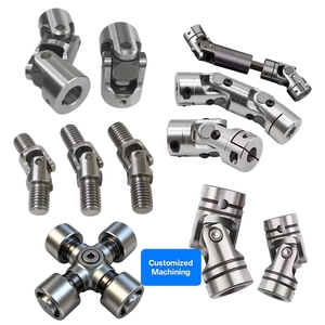 ข้อต่ออเนกประสงค์แบบปรับได้สำหรับงานกลึง CNC ทำจากเหล็กกล้าไร้สนิม ข้อต่อแบบไขว้ ข้อต่อเพลาแบบคาร์ดานคู่ - Product Image 3