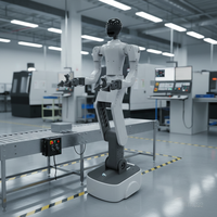 Robot Humanoïde GBS PLC : Intelligence Artificielle, Robots Éducatifs, Plateforme Industrielle Flexible et Personnalisable avec SDK Ouvert et Charge Utile