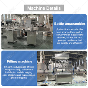 Machine <span class=keywords><strong>de</strong></span> remplissage automatique 4-en-1 HNOC pour boissons gazeuses et <span class=keywords><strong>eau</strong></span> pétillante en bouteille - Product Image 4