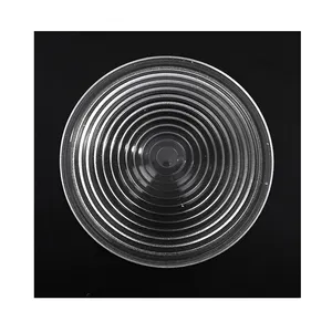 Lentille borosilicate de diamètre 10 pouces Lentille de Fresnel pour instrument d'éclairage, éclairage de scène