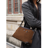 Nouveau Sac à Main Tendance Printemps 2026 en Cuir Véritable pour Femme avec Fermeture Éclair – Sac Sous le Bras Polyvalent et Élégant
