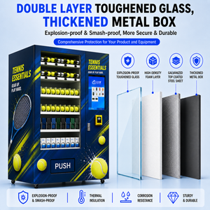 Distributeur de pièces de rechange pour équipements de centre de formation, paiement par <span class=keywords><strong>code</strong></span> <span class=keywords><strong>QR</strong></span>, machine distributrice de tennis - Product Image 3