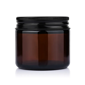 1oz 2oz 4oz 8oz 16oz 60ml 120ml 250ml 500ml 100 pièces Pot à bougie en verre de luxe vide à parois droites, ambré, transparent, bleu, sérigraphié - Product Image 3